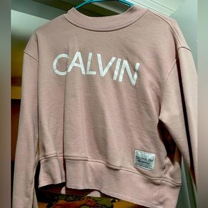 Calvin Klein crop top sweater